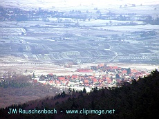 heiligenstein vu du mont ste odile.alsace