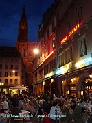 place gutenberg le soir en ete.alsace