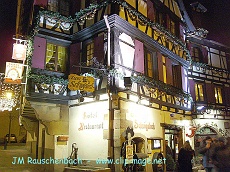 un restaurant a obernai.alsace