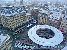 place de l homme de fer,vu de haut