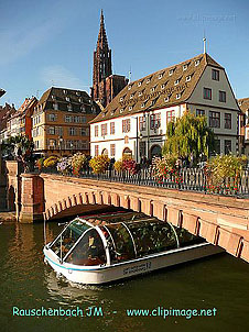 Pont du Corbeau, Strasbourg.