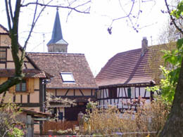 Maisons alsaciennes à Vendenheim