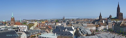 strasbourg,panoramique,avril